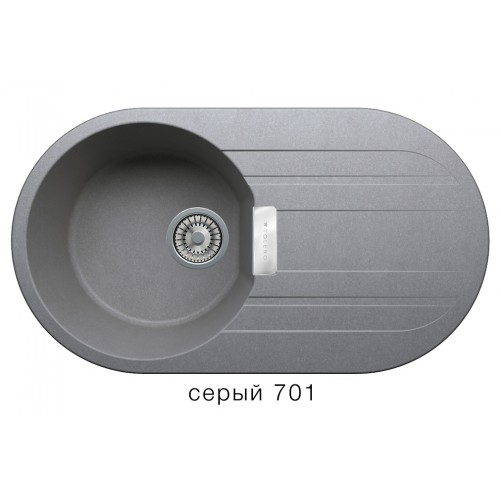 8443 Мойка Tolero TL-780 №701 Серый